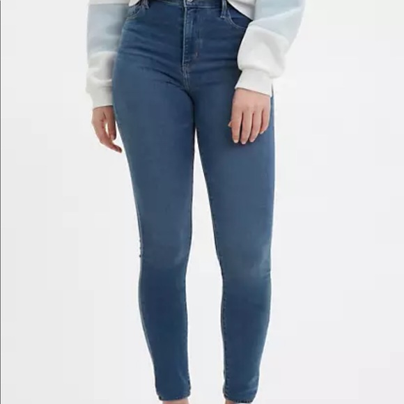 Levis 72 High Rise Super Skinny Jeans 